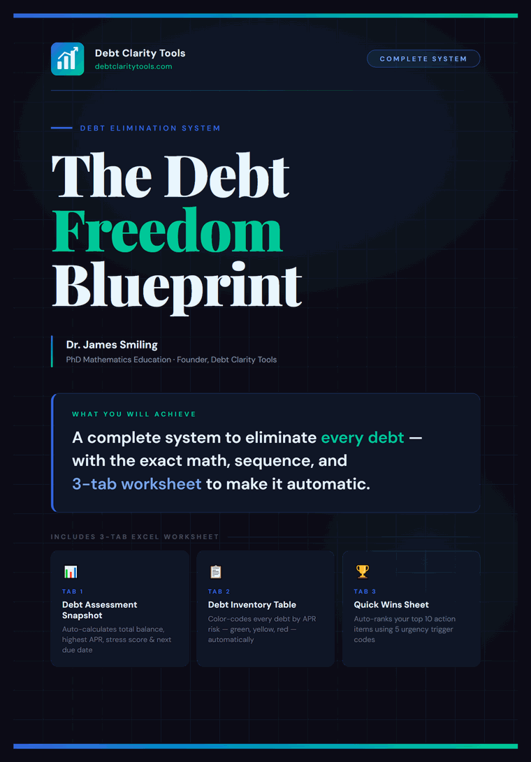 Debt Freedom Blueprint cover