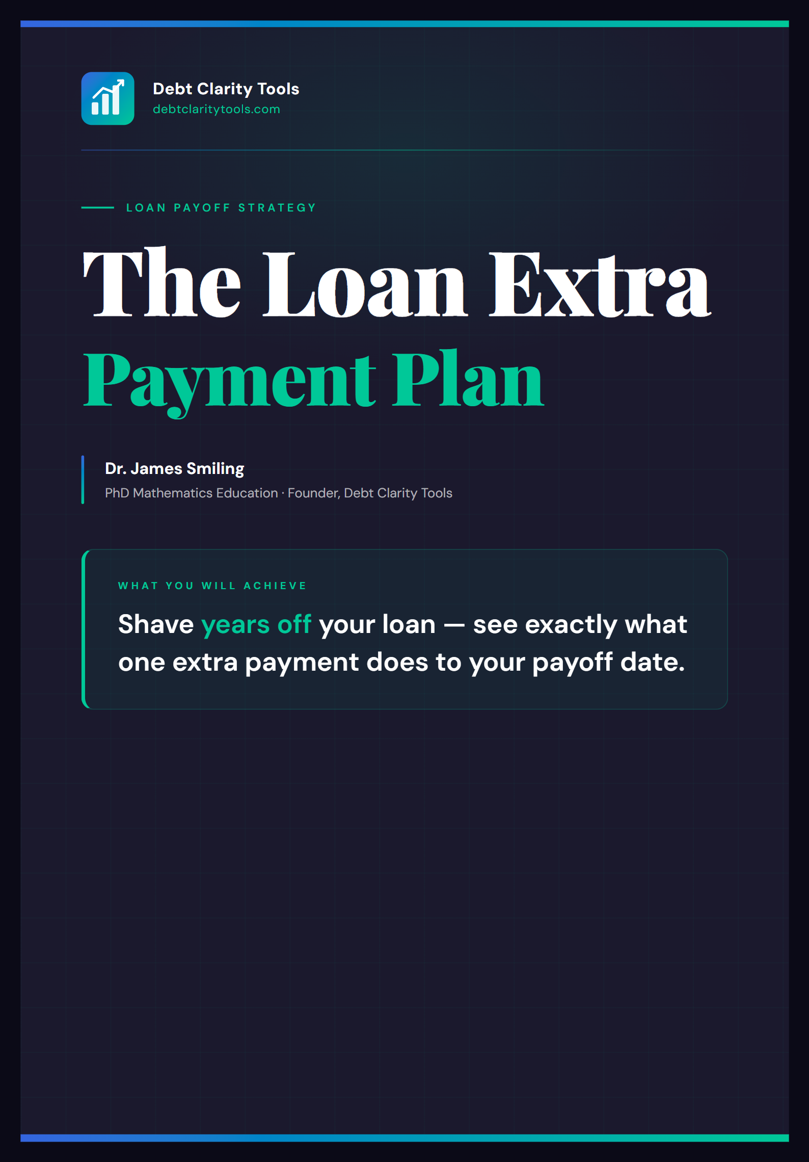 Loan Extra Payment Plan cover