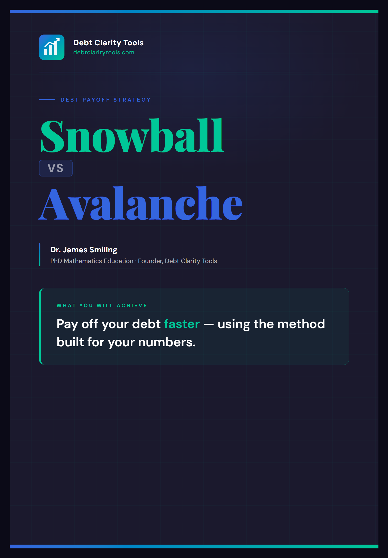Snowball vs Avalanche Plan cover